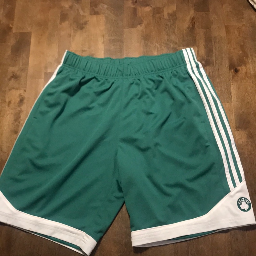 Adidas Mens Boston Celtics Basketball Shorts